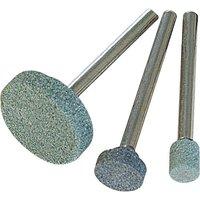 silverline rotary tool grinding stone set 3pce 5 9 20mm dia