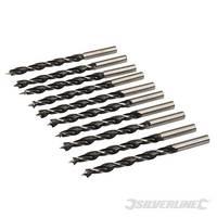 silverline lip spur drill bits 6mm 10pk