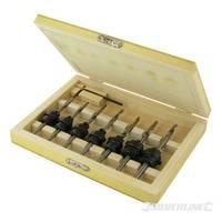 silverline drill countersink set 7pce 3 6mm