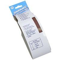 Silverline Sanding Belts 60 x 400mm 5pk 80 Grit