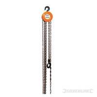 Silverline Chain Block 1000kg / 2.5m Lift Height