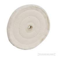 silverline double stitched buffing wheel 150mm