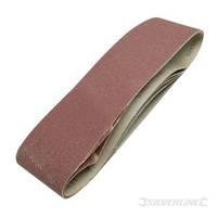 Silverline Sanding Belts 100 x 915mm 5pk 80 Grit