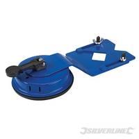 Silverline Adjustable Tile Drill & Holesaw Guide 120mm