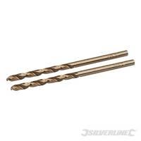 Silverline Cobalt Drill Bits 2pk 3.2mm