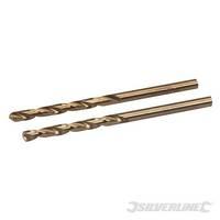 Silverline Cobalt Drill Bits 2pk 4.0mm