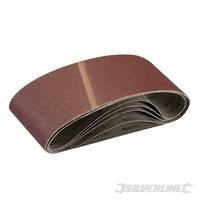 Silverline Sanding Belts 100 x 610mm 5pk 60 Grit