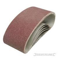 Silverline Sanding Belts 75 x 457mm 5pk 60 Grit