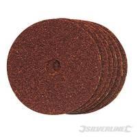 Silverline Fibre Discs 100 x 16mm 10pk 60 Grit