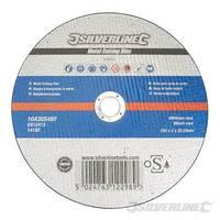 Silverline Metal Cutting Disc Osa Accredited 230 x 2 x 22.23mm