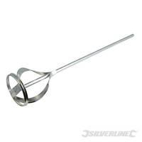 silverline mixing paddle zinc plated 120 x 735mm