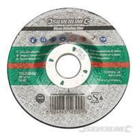 Silverline Stone Grinding Disc Osa Accredited 115 x 6 x 22.23mm