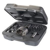 Silverline Tct Core Drill Kit 9pce 30, 50 & 110mm