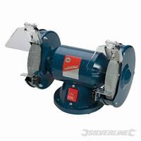 silverline silverstorm 200w bench grinder 150mm