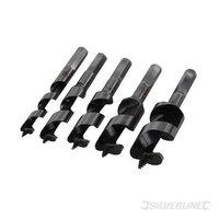 Silverline Stubby Auger Bit Set 5pce 10 - 25mm