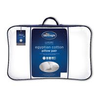 Silentnight Egyptian Cotton Pillow Twin Pack
