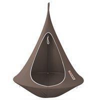 single hanging cacoon in taupe