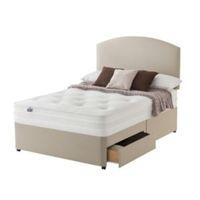 silentnight 1200 pocket luxury double divan 2 drawer bed set