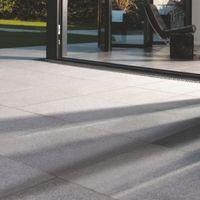 Silver Grey Natural Granite Paving Slab (L)600mm (W)600mm 14.40 m²