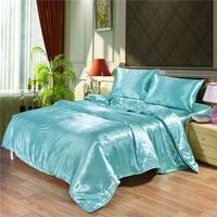 Silk-like Bedding Set Well-made Duvet Cover Set Silky Smooth Soft Duvet Cover & Pillowcase Sets