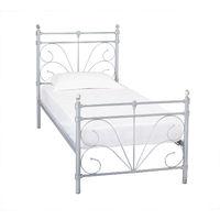 sienna metal bed frame single