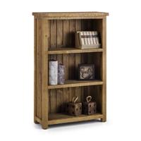 Sierra Rough Sawn Pine Low Bookcase