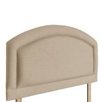 Sienna Upholstered Headboard - Small Single - Beige