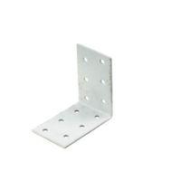 silver effect steel perforated bracket