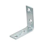 silver effect steel lightweight bracket