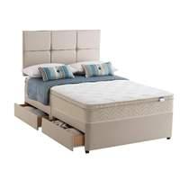 Silentnight Rio Set Kingsize 2 Drawers Stone