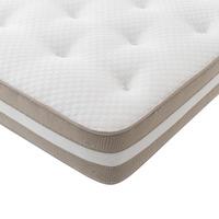 silentnight mirapocket torino 1000 divan set double 4 drawer cream twi ...