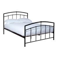 Silentnight Soho Metal Bed Frame Black Double