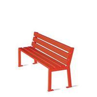 silaos nursery seat single colour red pefc certified timber cast steel ...