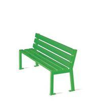 SILAOS NURSERY SEAT SINGLE COLOUR GREEN PEFC CERTIFIED TIMBER & CAST STEEL STRUCTURE FINISHED I