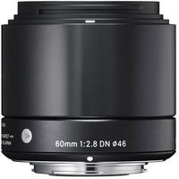 Sigma 60mm f2.8 DN Lens - Micro Four Thirds Fit - Black