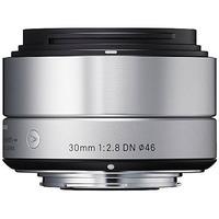 sigma 30mm f28 dn lens micro four thirds fit silver