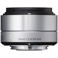 sigma 30mm f28 dn lens sony fit silver