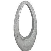 silver sparkle mosaic fibreglass oval decoration