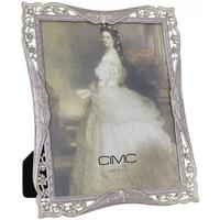 Silver and Purple Classic Elegance Photo Frame