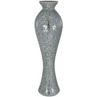 Silver Sparkle Mosaic Vase - Tall