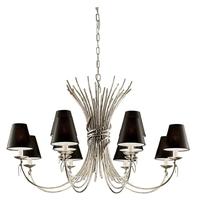 Silver Sculpture Chandeliers SS-90-8-4