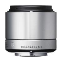 sigma 60mm f28 dn micro four thirds silver