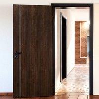 sierra flush walnut door with 30 minute fire rating is fully prefinish ...