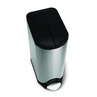 Simplehuman 30L Butterfly Pedal Bin With Plastic Lid