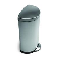 Simplehuman 30L Semi Round Fingerprint Proof WasteBin