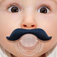 Silicone Infant Baby Kid Pacifier Nipples Mustache Beard