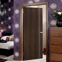 sierra flush walnut door is fully prefinished