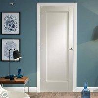 simpli door set pattern 10 panelled door primed