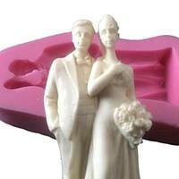 Silicone Cake Topper Mold Silicone Chocolate Mold For Wedding Cake Decorating Arts Crafts SM-426