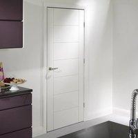 Simpli Door Set, Palermo Flush Door - Primed